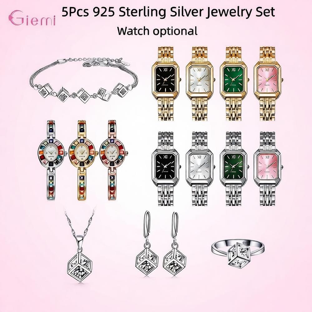 Pretty 925 Sterling Silver Geo - Best Jewelry Watches 评论和价格