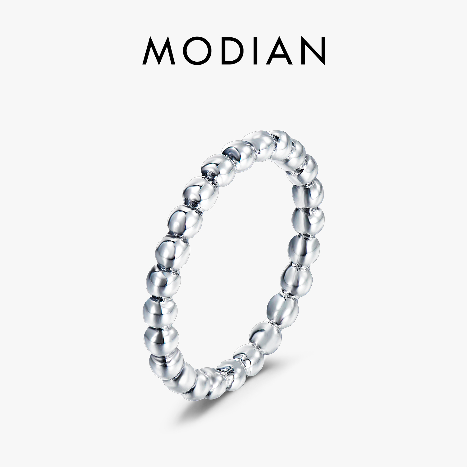 Modian Minimalist Simple Real  - Minimalist Ring Stackable 评论和价格