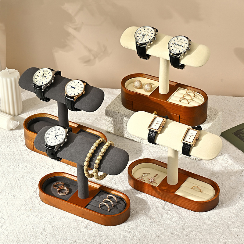 Oirlv Solid Wood Watch Organiz - Jewelry Watches Box 评论和价格