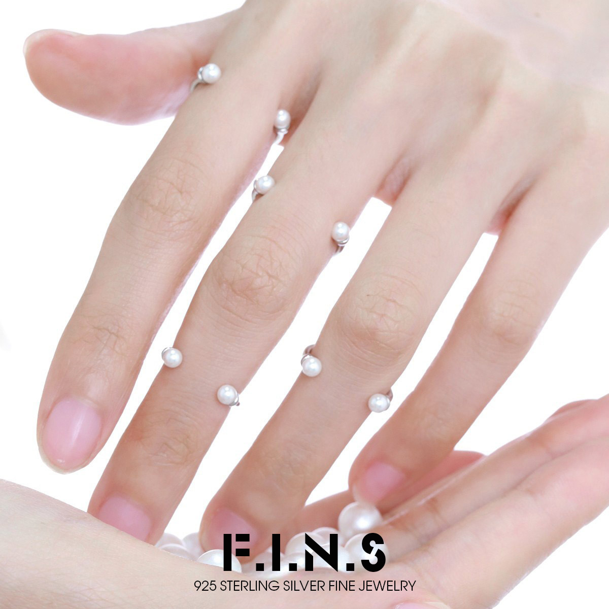 F.I.N.S Minimalist 925 Sterlin - Minimalist Ring Stackable 评论和价格