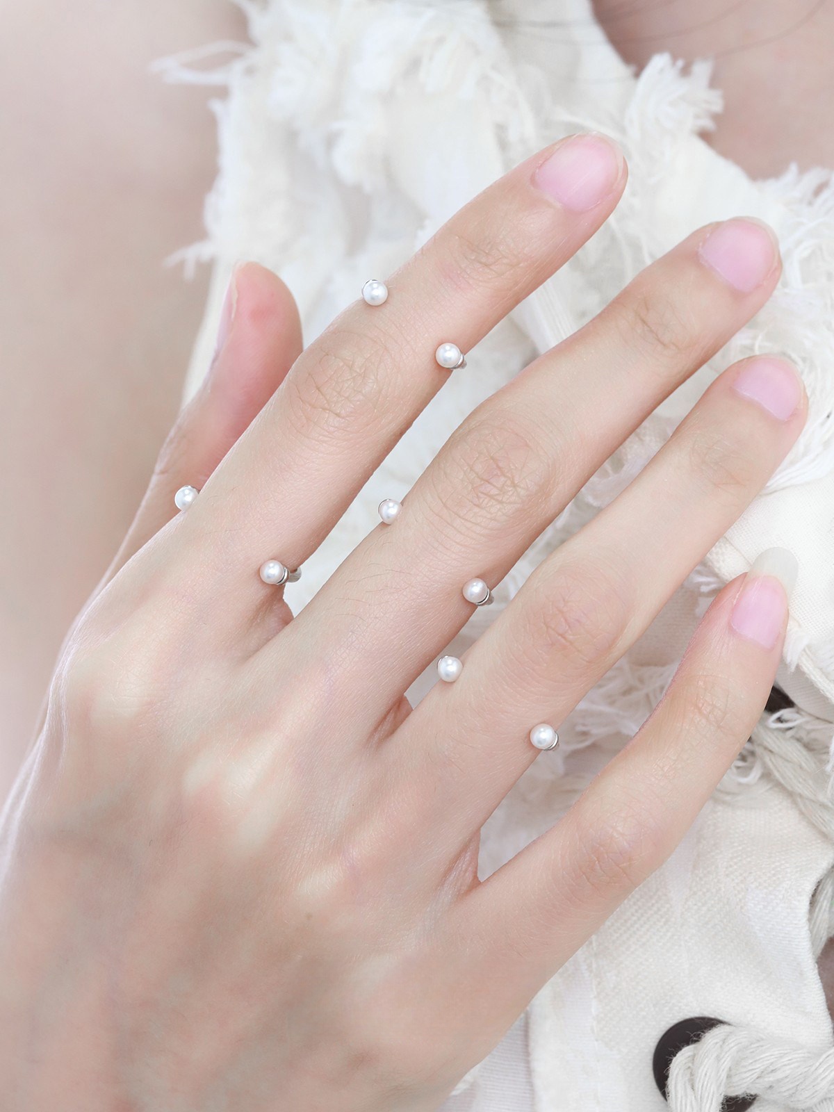 F.I.N.S Minimalist 925 Sterlin - Minimalist Ring Stackable 评论和价格