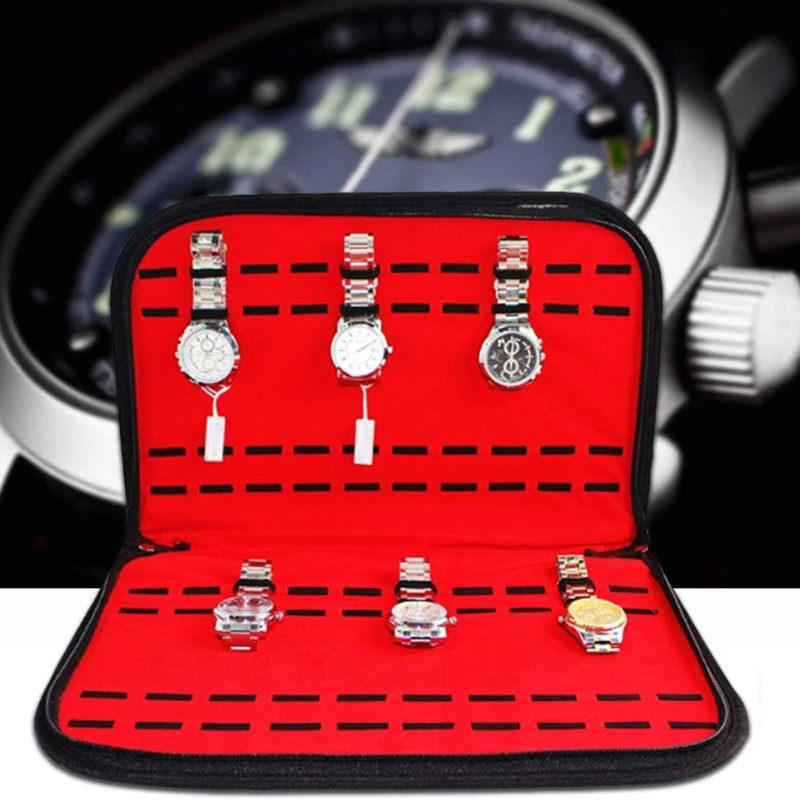 20 Slots Watch Storage Bag Con - Jewelry Watches Box 评论和价格