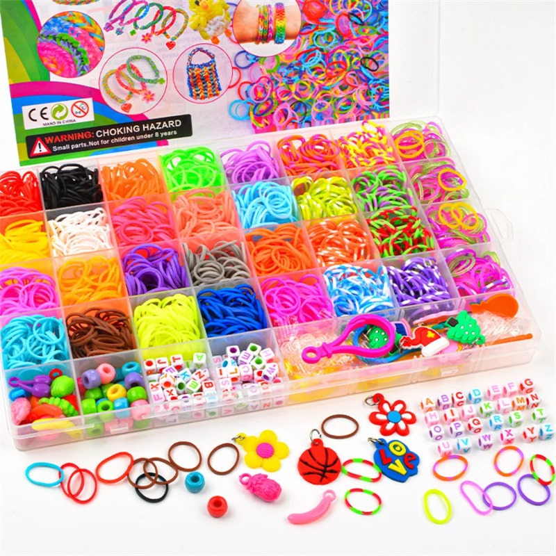 4300pcs+ 32Colour Vibrant Colo - Charm Bracelet Beads 评论和价格