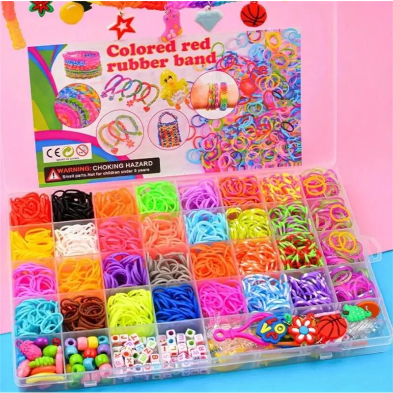 4300pcs+ 32Colour Vibrant Colo - Charm Bracelet Beads 评论和价格