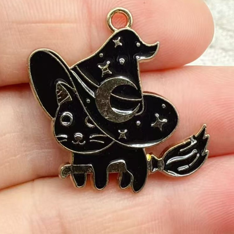 10pcs Original Alloy Enamel Bl - Charm Bracelet Beads 评论和价格