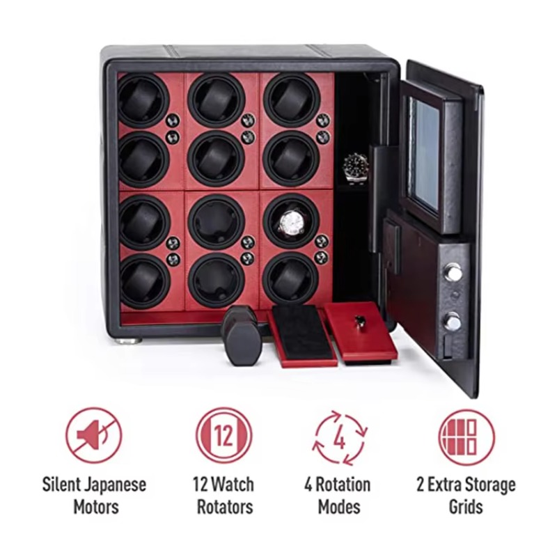 Luxury 12 Automatic Rotors and - Jewelry Watches Box 评论和价格