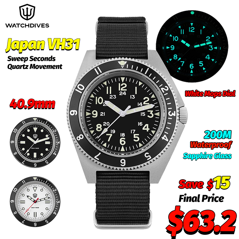 Watchdives WD1972 Quartz Watch - Jewelry Watches Box 评论和价格
