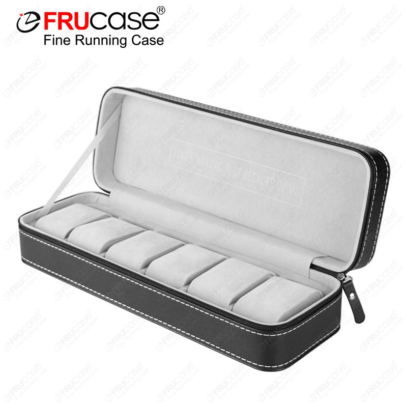FRUCASE Black Watch Box 6/12 G - Best Jewelry Watches 评论和价格