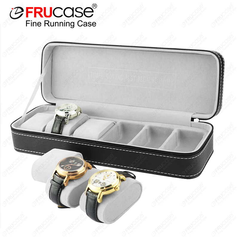 FRUCASE Black Watch Box 6/12 G - Best Jewelry Watches 评论和价格