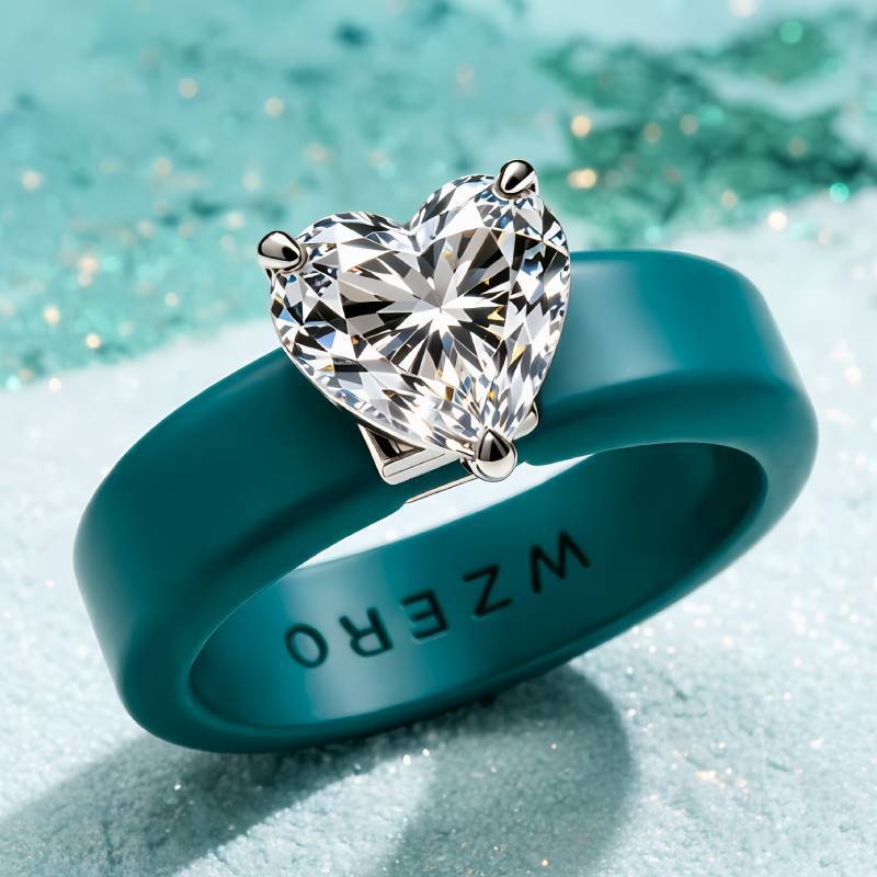 Minimalist Silicone Heart Diam - Minimalist Ring Stackable 评论和价格